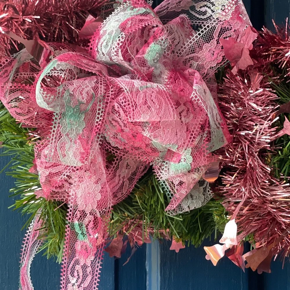 Source Unknown handmade pink